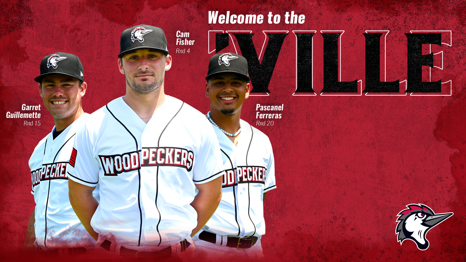 2023 draft picks Fisher, Guillemette, Ferreras added to Woodpeckers roster