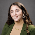 Valeria Cloës poses for a CityView headshot