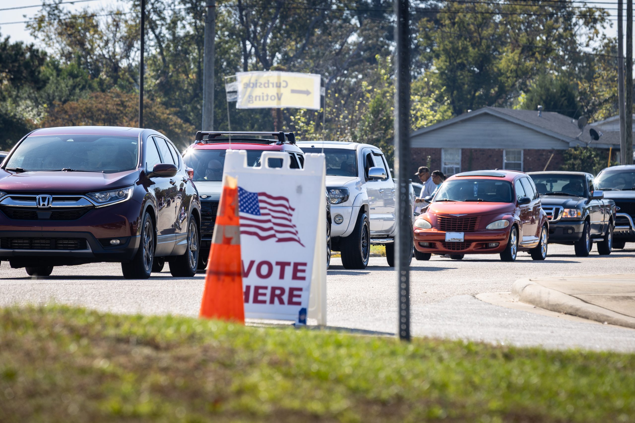 ‘We Need Change': Cumberland Early Voting Starts With Lines of Excited Voters